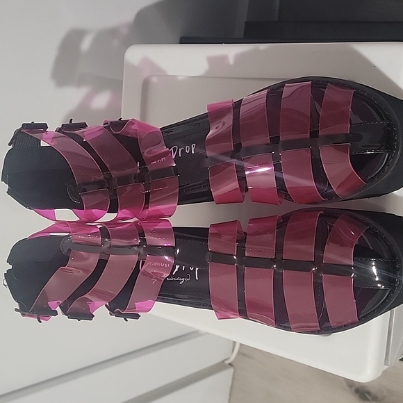 Lemon Drop by Privileged Pest platform sandals size 9 NWOT - Picture 4 of 4